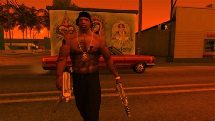 A promo screenshot of GTA 5.