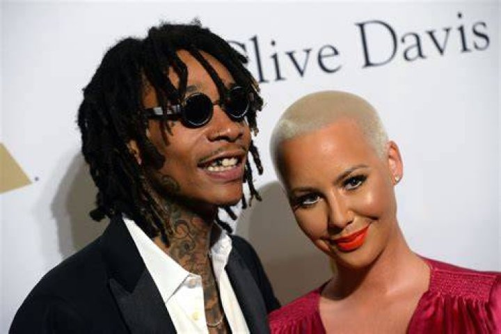 Amber Rose and Wiz Khalifa