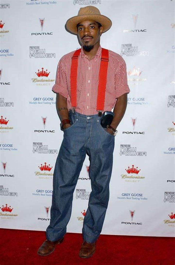 Andre 3000 on the red carpet in 2016