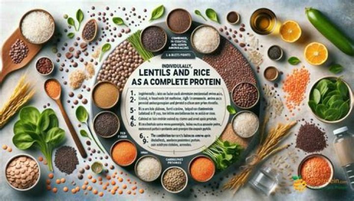 Are lentils and rice complete protein?