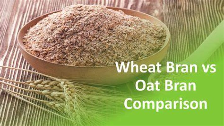 Are wheat bran and oat bran interchangeable?