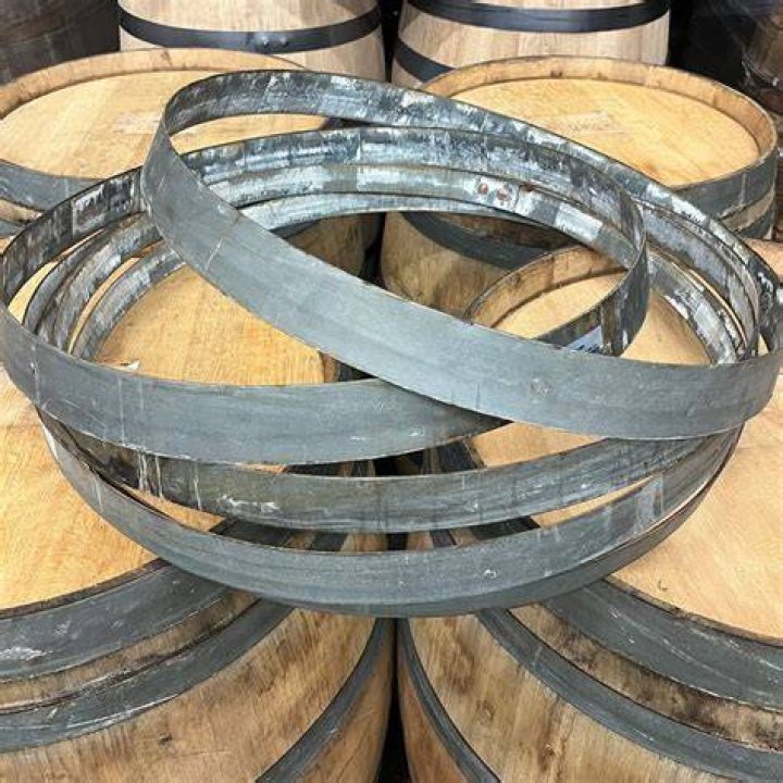 Are wine barrel rings galvanized?