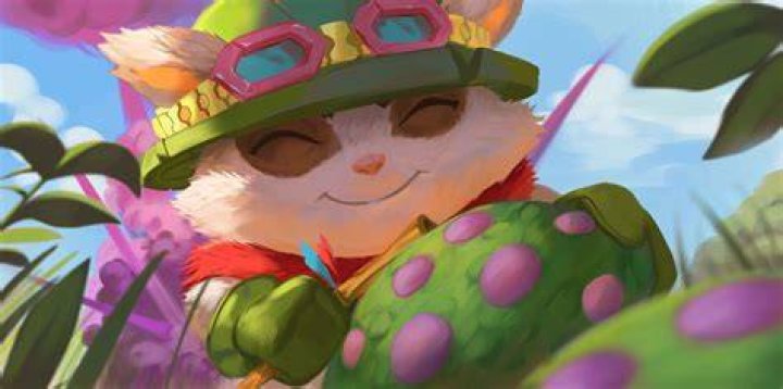 Artwork of a Teemo in League of Legends.