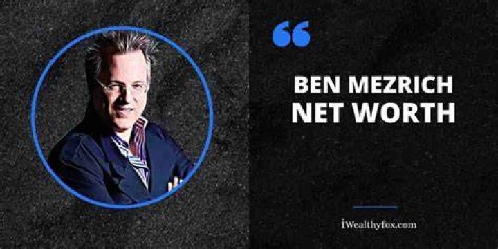 Ben Mezrich Net Worth