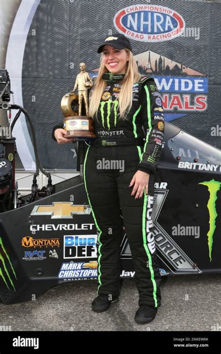 Brittany Force's Husband Love, Support, And Racing Together