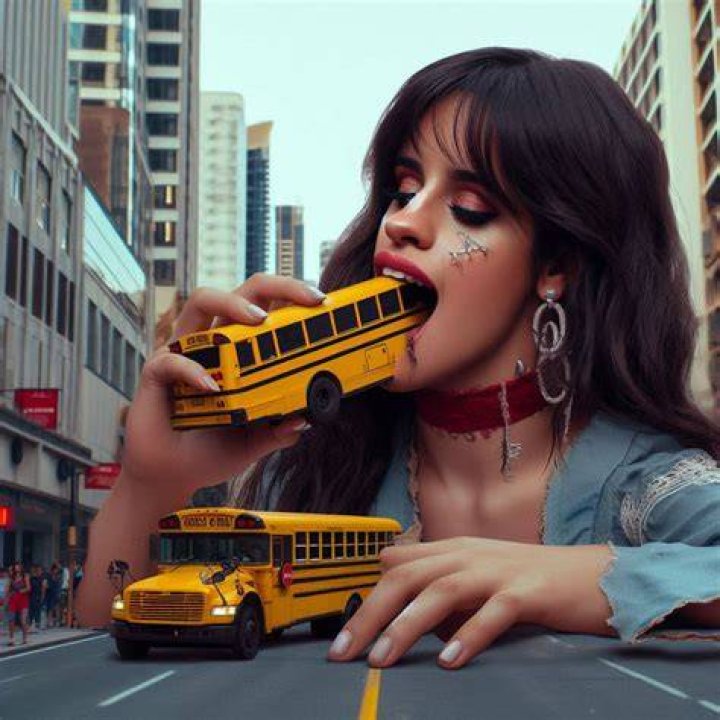 Camila Cabello on the bus interacting with fans. Shawn Mendes Snapchat