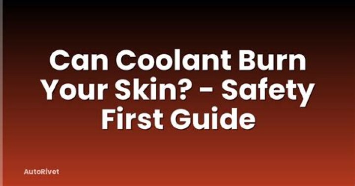 Can Freon burn your skin?