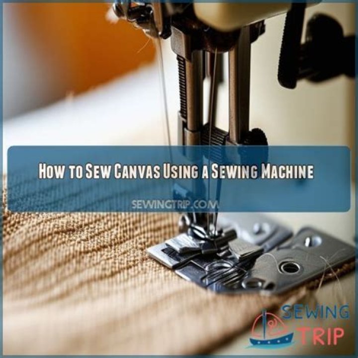 Can I sew canvas on a regular sewing machine?