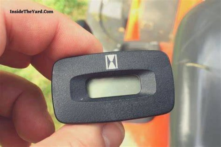 Can you reset a hour meter on mower?