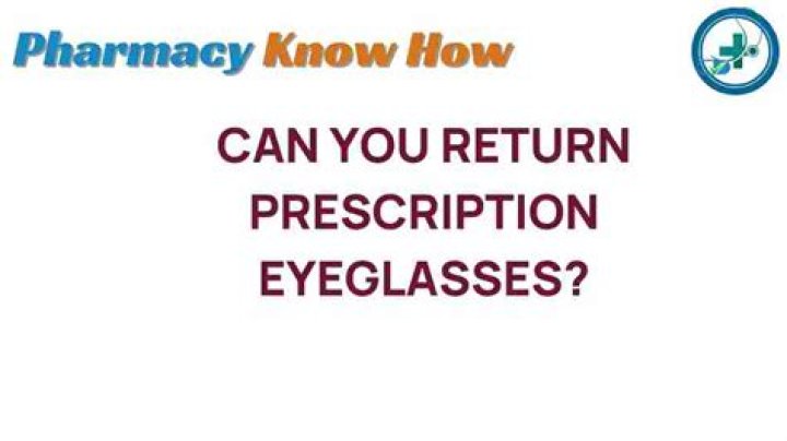 Can You Return Your Prescription Glasses