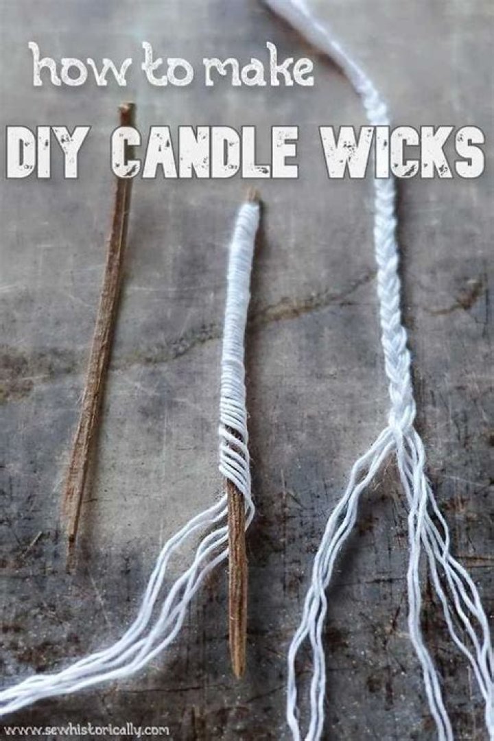 Can you use yarn for candle wicks?