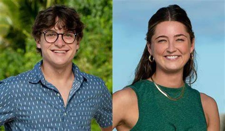 Carson Garrett, Sarah Wade, Helen Li, Yamil "Yam Yam" Arocho, and Bruce Perreault line up in front of Jeff Probst on the beach in 'Survivor 44'.