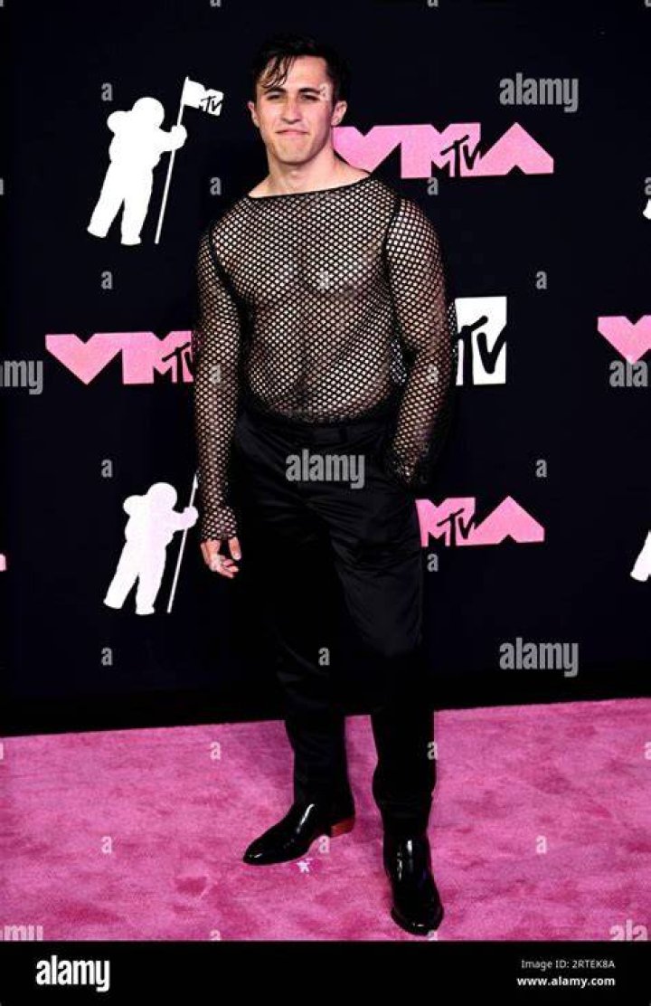 Chris Olsen attending the MTV Video Music Awards 2022 held at the