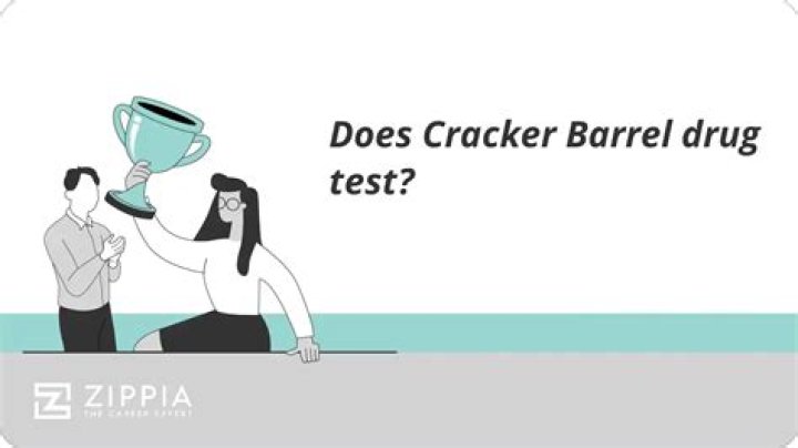 Does Cracker Barrel drug test at orientation?