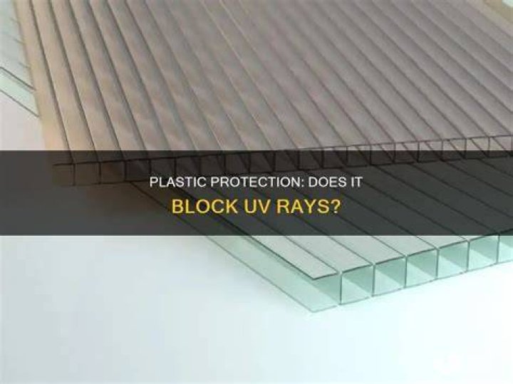 Does polyester protect from UV rays?