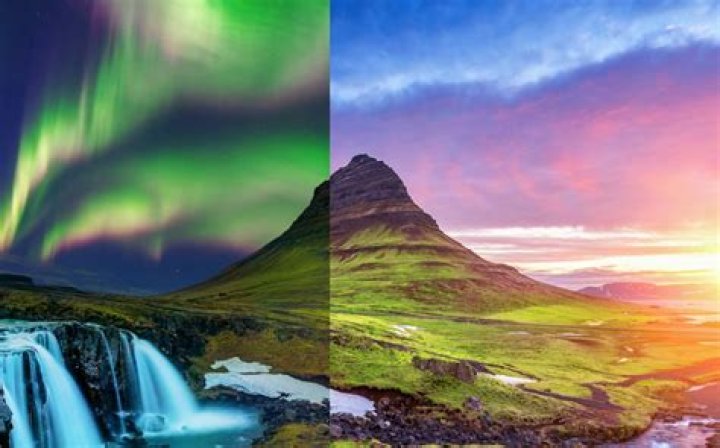 Does the sun ever hit Iceland?
