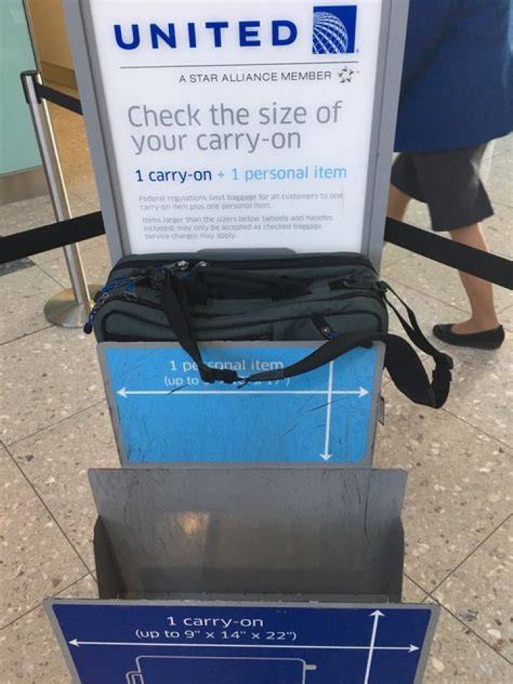 Does United include carry-on?