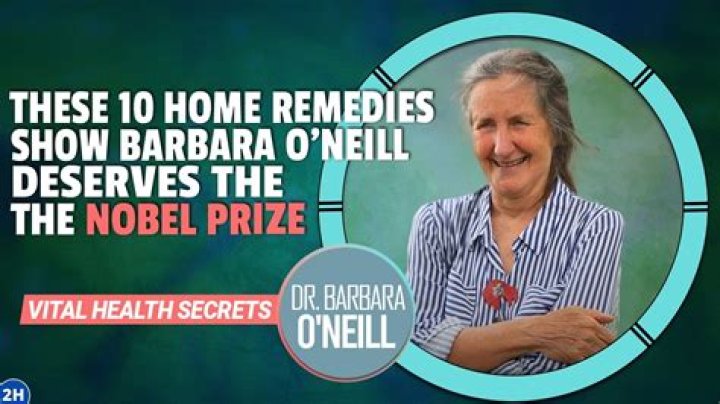 Dr. Barbara O'Neill Health Tips