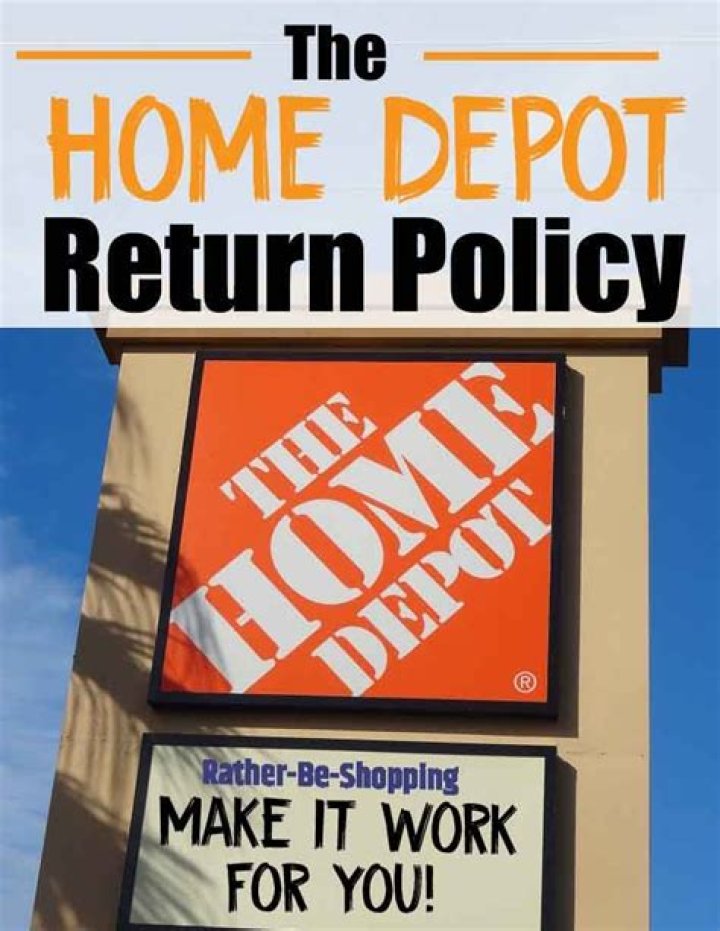 Home Depot Return Policy Without Receipt - Online Purchases