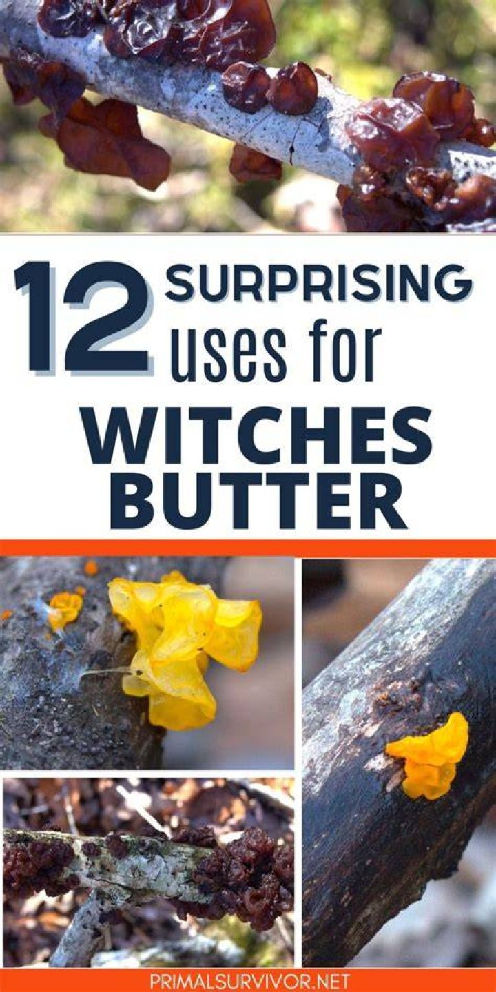 How do you eat witches butter?