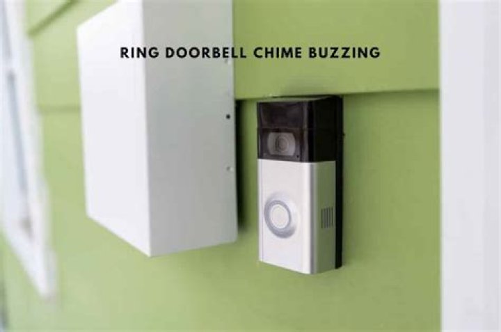 How do you fix a buzzing doorbell chime?