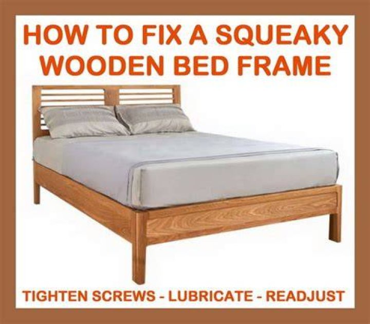 How do you fix a squeaky IKEA bed frame?