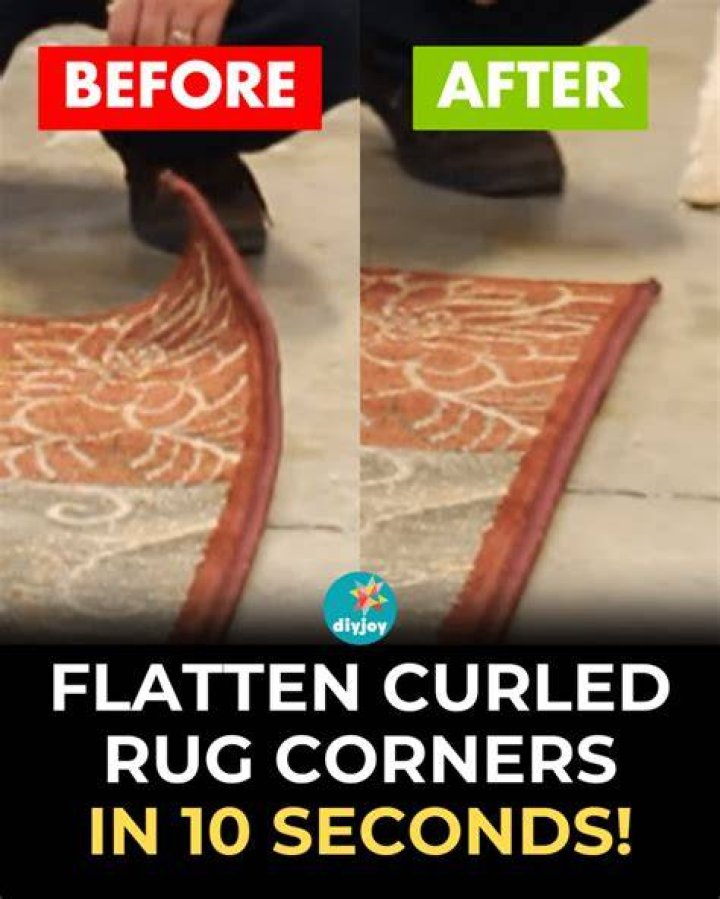 How do you flatten a curled up picture?