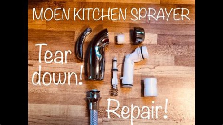 How Do You Remove A Moen Kitchen Faucet Sprayer??