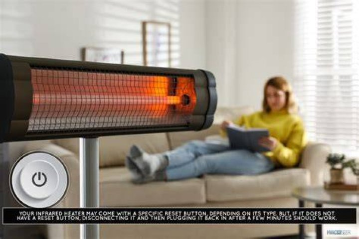 How do you reset an infrared heater?