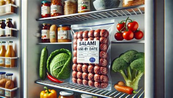 How long does salami last in the fridge unopened?