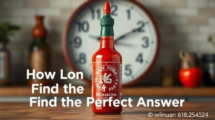 How Long Does Sriracha Stay Good? (Perfect answer)
