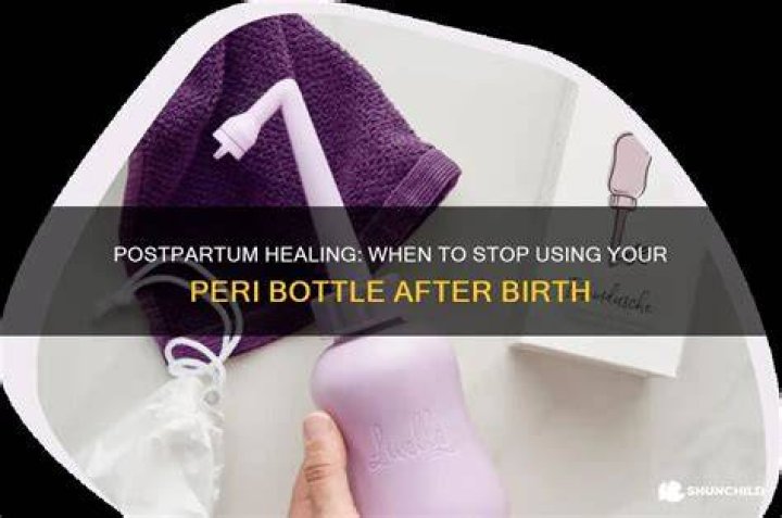 How Long To Use Peri Bottle After Delivery? (Solution found)