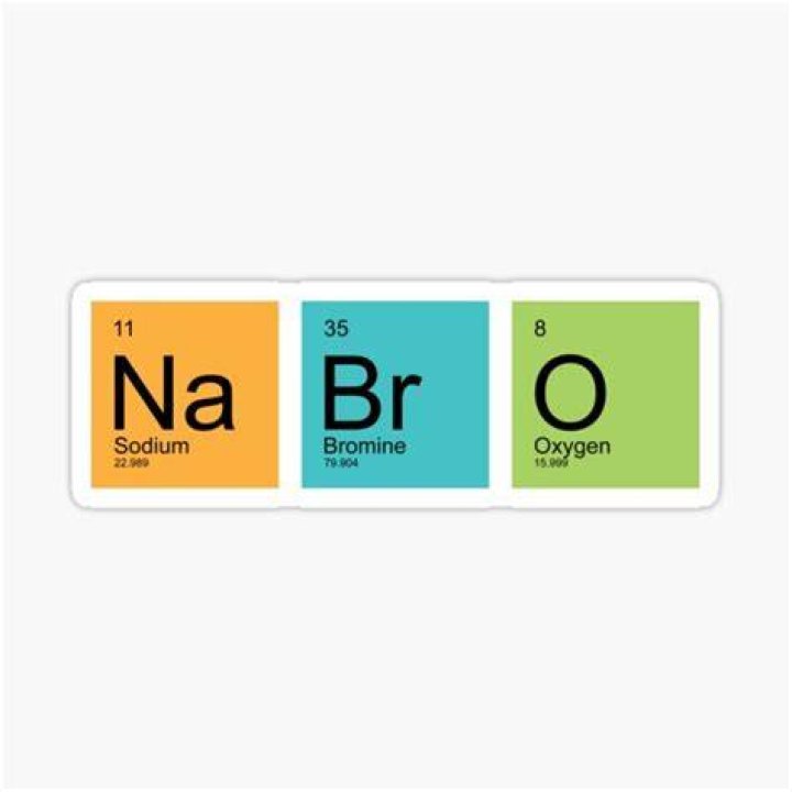 How many elements are in NaBrO?