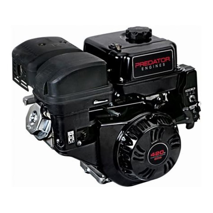 How many horsepower is a predator 420cc engine?