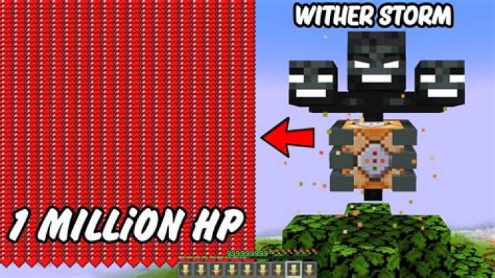 How Much hearts does the Wither have?