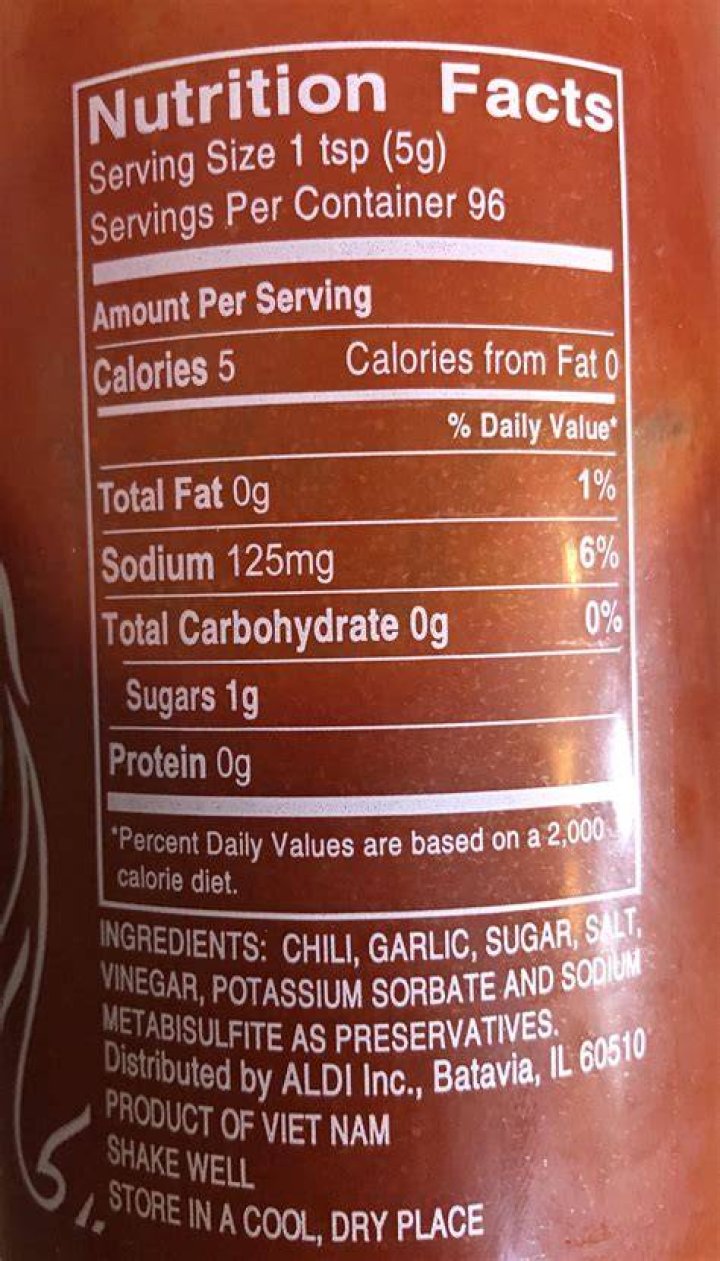 How Much Sugar In Sriracha Sauce? (Solution)