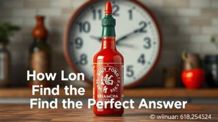 How To Keep Sriracha Fresh? (Correct answer)