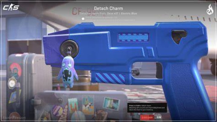 How to Remove Weapon Charms