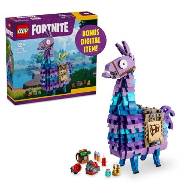 Image of the Supply Llama in Fortnite.