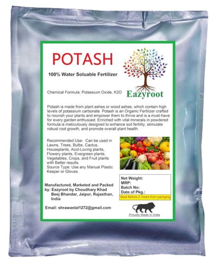 Is potash good for a vegetable garden?