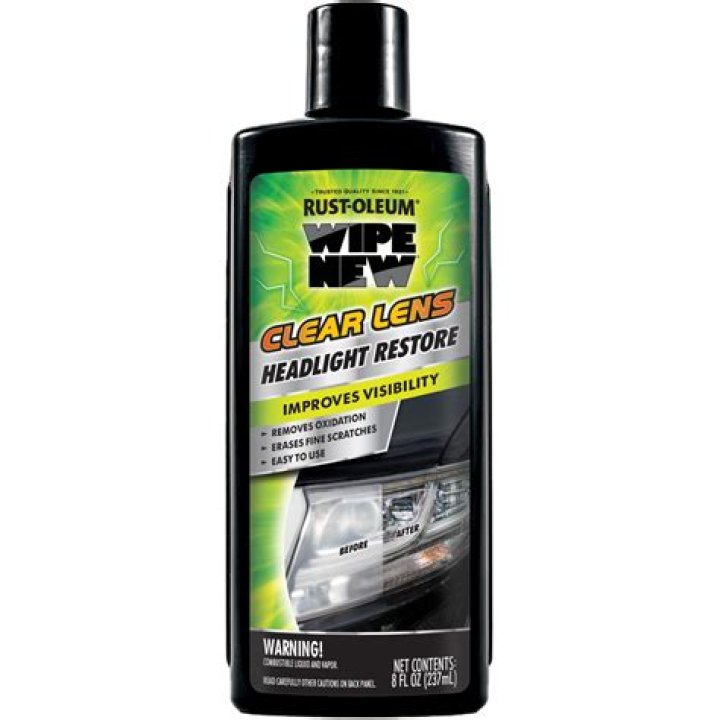 Is rustoleum clear coat good for headlights?
