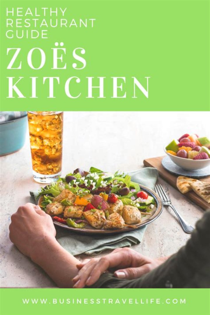 Is Zoes Kitchen Healthy?