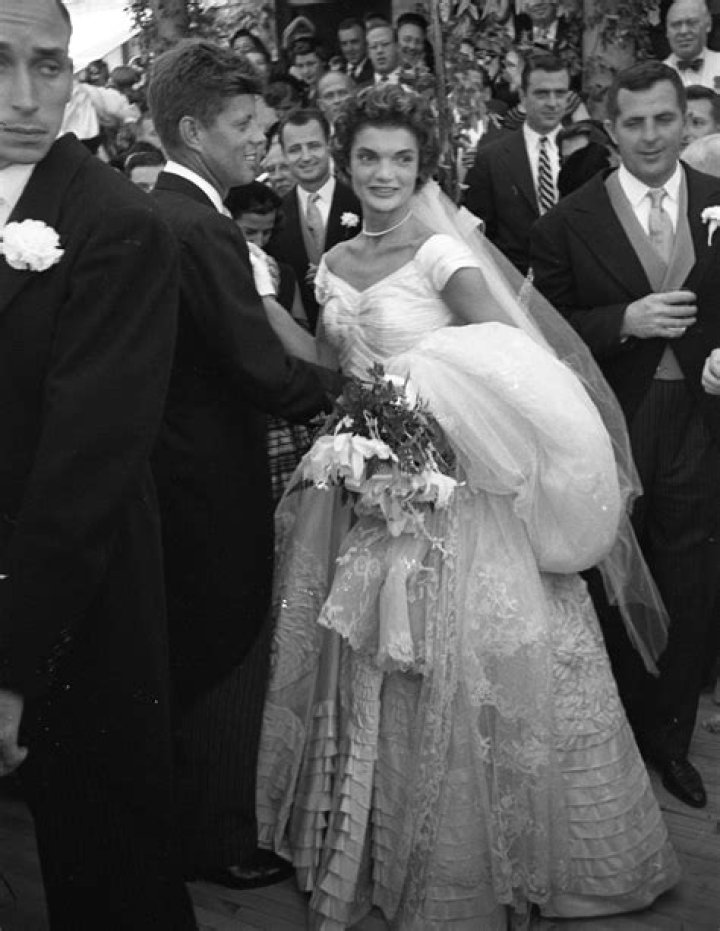 Jackie Kennedy Wedding Portrait