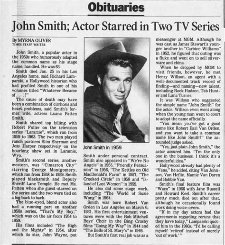 John Smith: The Versatile Actor Shaping Modern Cinema