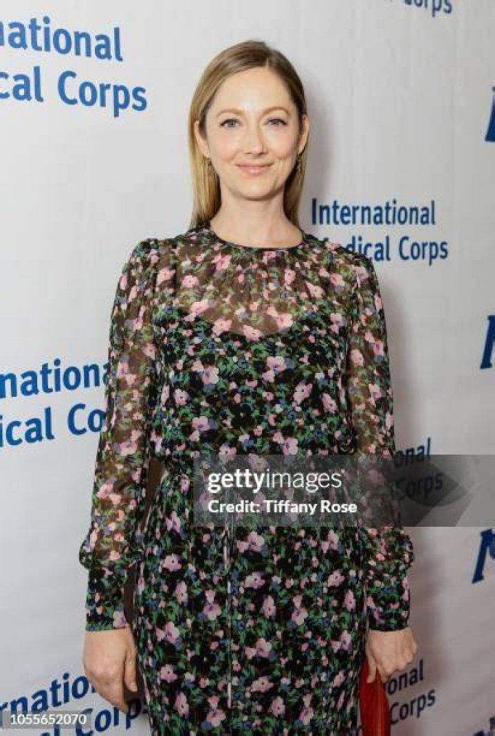 Judy Greer attends the costume party premiere of "Halloween Kills" at TCL Chinese Theatre on October 12, 2021 in Hollywood, California.