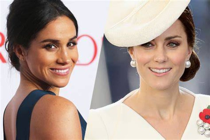 Kate Middleton and Meghan Markle
