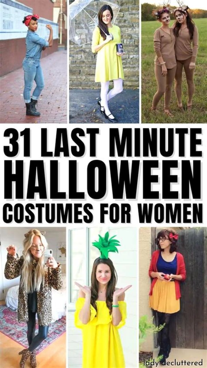 Last Minute Halloween Costume