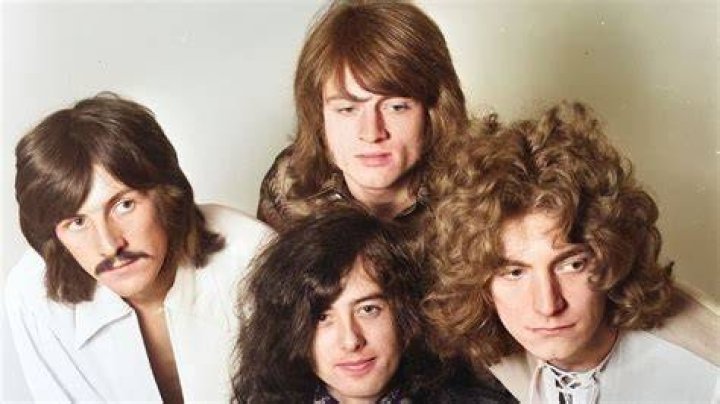 Led Zeppelin's John Paul Jones (from left), Robert Plant, John Bonham and Jimmy Page in 1971.