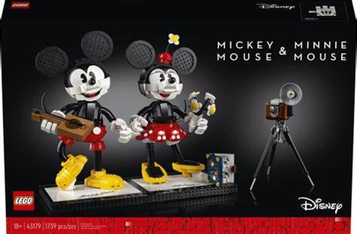 LEGO reveals new Minnie And Mickey Mouse buildable characters