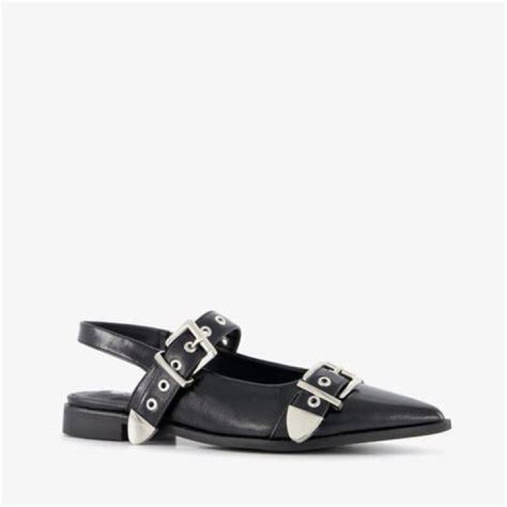 Mango slingbacks met gespen Mango slingbacks met gespen